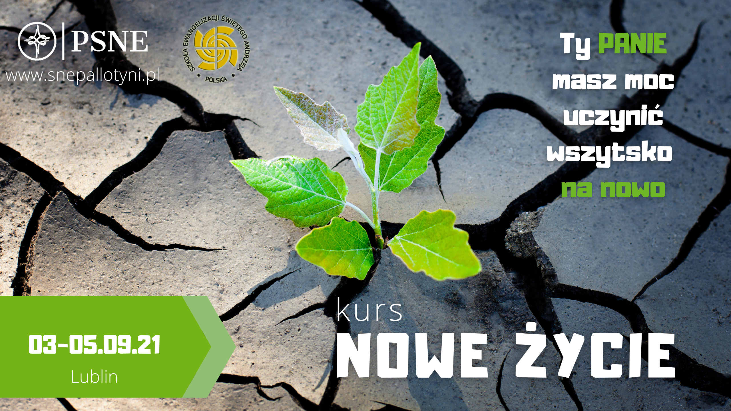 Kurs NOWE ŻYCIE 3-5.09.21 w Lublinie